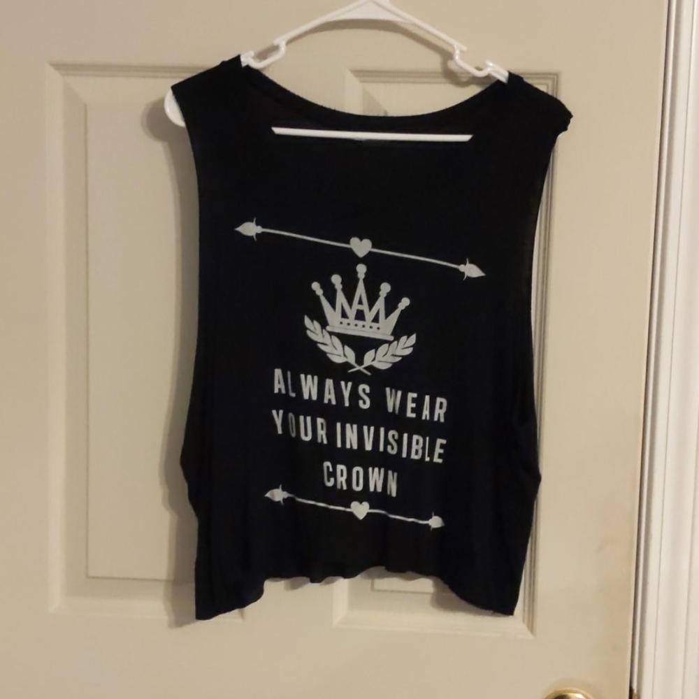 Always Wear Your Invisible Crown Muscle Tee